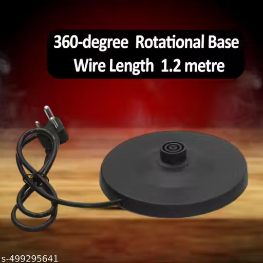 Fancy Hot Plus Stainless Steel Electric Kettle Jug, 1.5L (1350W, Auto Shut-Off, Made in India)