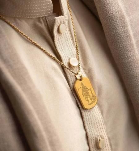 ✨ Golden Hanuman Chalisha Pendant with Chain – Divine Protection & Style ✨