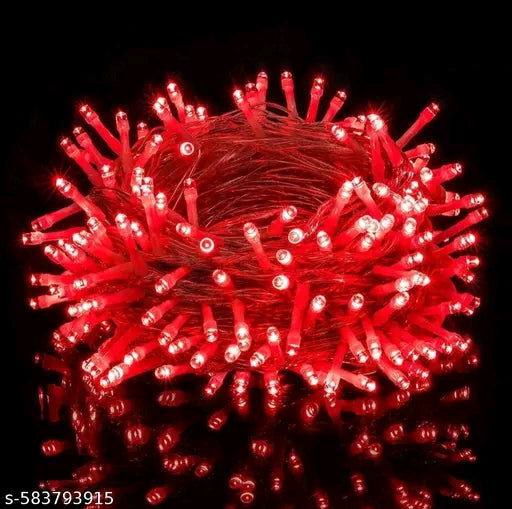 WTC Multicolor 10 m LED String Lights
38 Bulbs . Steady Glow . Ideal for Diwali,
Weddings &Room Décor